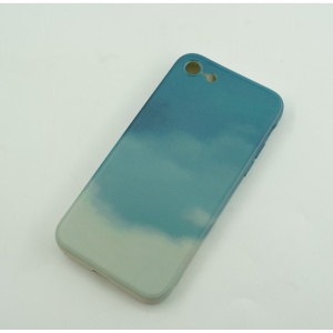 Husa protectie Flippy compatibila cu Apple iPhone 11 Tpu Ombre, Verde/Alb - Img 3
