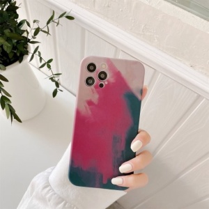 Husa protectie Flippy compatibila cu Apple iPhone 12 Mini Tpu Ombre, Negru/Mov/Roz - Img 14