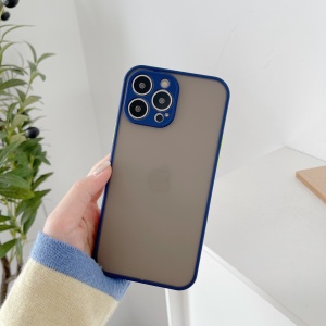 Husa protectie Flippy compatibila cu Apple iPhone 13 Pro Max Phantom Tpu Albastru - Img 2