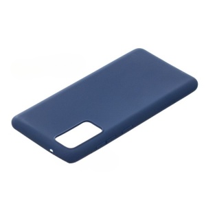 Husa protectie Flippy compatibila cu Samsung Galaxy S21 Ultra Liquid Silicone Case Albastru - Img 3