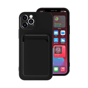 Husa protectie Flippy cu suport card compatibila cu Huawei P40 Lite E Negru - Img 7