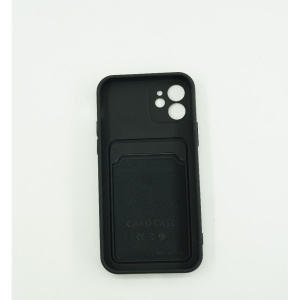 Husa protectie Flippy cu suport card compatibila cu Samsung S20FE Negru - Img 5