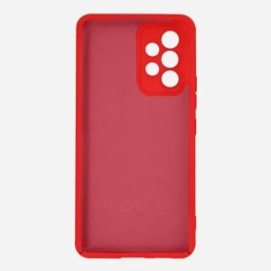 Husa protectie Flippy pentru Samsung A53 5G Liquid Silicone Rosu - Img 9