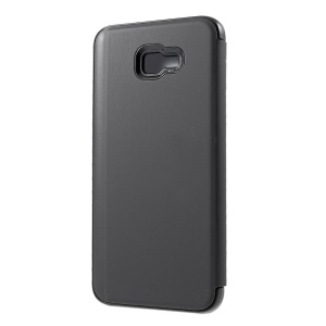 Husa Samsung Galaxy J4 Plus 2018 Flip Cover Oglinda Negru - Img 4