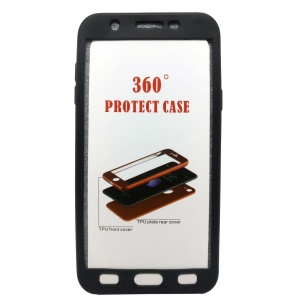 Husa Samsung Galaxy J7 2017 US Version Full Silicone Negru - Img 2