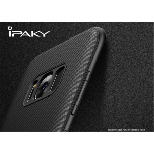 Husa Samsung Galaxy S8 IPAKY Carbon Fiber Negru - Img 10