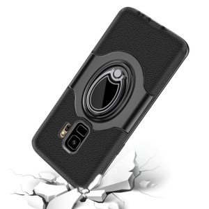 Husa Samsung Galaxy S9 Ipaky Ring Negru - Img 7
