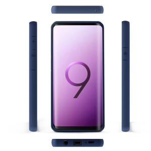 Husa Samsung Galaxy S9 Plus shockproof acrylic Albastru - Img 3