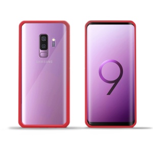 Husa Samsung Galaxy S9 shockproof acrylic Roz - Img 3