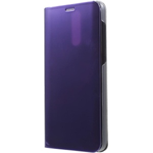 Husa Tip Carte, Flippy, Compatibila cu Huawei Mate 10 Lite, Flip Cover Oglinda, Violet - Img 6
