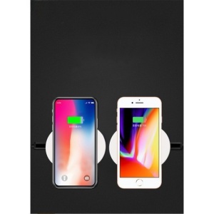 Incarcator Wireless QI Universal WUW-W05 Flippy Blister, Alb - Img 4