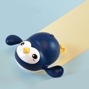 Jucarii de baie pentru copii, Flippy, pinguinul albastru - Img 2