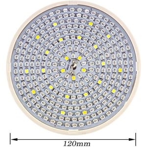 Lampa pentru cresterea plantelor de interior, Flippy, nu emana caldura, 290 leduri, 2 culori , prindere cu clips, 46x11.5x9.2 cm - Img 5
