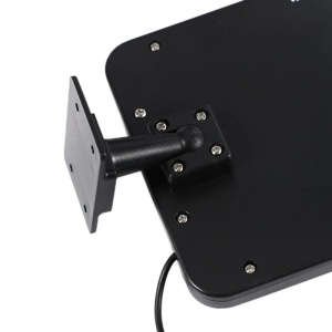 Lampa solara Flippy cu senzor de miscare, 108 COB LED, 2 grile, 2400lm, ip65, negru - Img 3