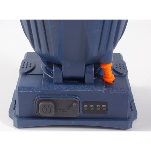 Lanterna LED de Montat pe Cap, Flippy, cu Raza Lunga de Zoom, Reincarcabila USB, Far Telescopic, Rezistent la Apa, Reglabil, pentru Pescuit in Aer Liber, Camping, Lumina Puternica, Lanterna, 10.5x8x6.5 cm, Albastru - Img 12