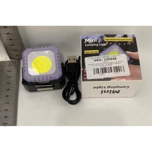 Lanterna Tip Breloc, Flippy, 5 Moduri de Luminat, Incarcare USB Tip C, 5W, Impermeabila IPX5, 500 lm, COB, Mov - Img 2