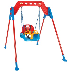 Leagan pentru copii Pilsan Samba A-Frame Swing cu cadru metalic - Img 1