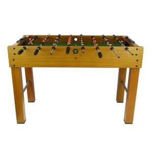 Masa de Fotbal cu Teren si 21 Jucatori Flippy, 8 Manere, cu Tablou pentru Scor, din Metal, Lemn si ABS, 120 x 61.5 x 81 cm, cu Picioare, pentru copii/adulti - Img 7