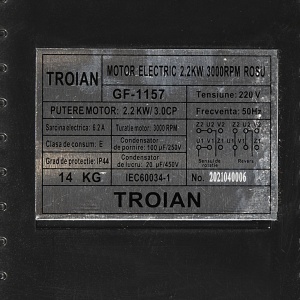 Motor electric monofazat Troian 2.2 kW, 3000 Rpm - Img 2