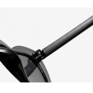 Ochelari in Forma de Inima, Flippy, pentru Petrecerea Burlacitelor, Tematica Nunta, Protectie Soare, 14.7x4.9x14.2 cm, Negru - Img 2