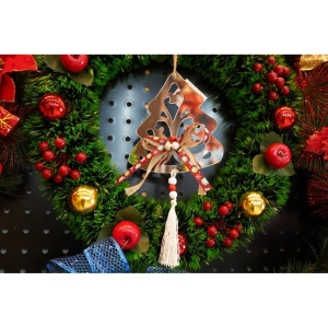 Ornament brad, Flippy, Brad, Argintiu, Lucios, 14*26CM, Acril, Interior/ Exterior - Img 7