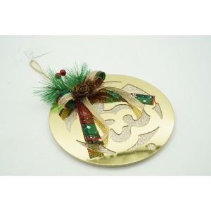 Ornament brad, Flippy, Glob, Auriu, Lucios, 17*17CM, Acril, Interior/ Exterior - Img 4