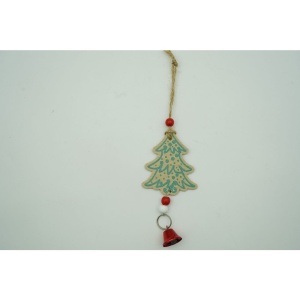 Ornament de brad bradulet, Flippy, multicolor, lemn, 17 cm - Img 5