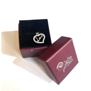 Pandantiv, Jolie Silver, Argint 925, Model Inima Love, 1.2 g, 1.5 x 1.5 cm - Img 5