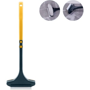 Perie de Spalat si Curatat Geamuri, Flippy, pentru Plase si Suprafete Diverse, 46x16x5 cm, Verde-Galben - Img 3