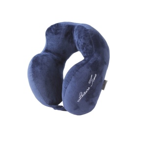 Perna de Calatorie, Flippy, Pentru Gat, din Bumbac, cu 4 Cocoase, Ajustabila, Albastru - Img 6