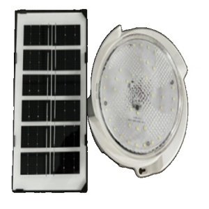 Plafoniera solara Flippy, 50 W, diametru 200 MM, cu telecomanda, lungime prelungitor 4.6 m alb rece - Img 6