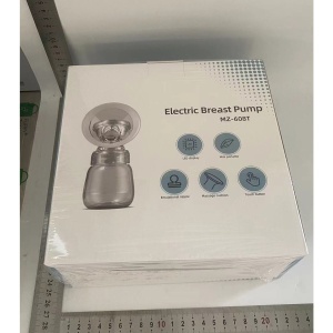 Pompa de San Electrica 2 in 1, Flippy, cu 2 Biberoane, Capacitate 180 ml, Incarcare USB Tip C, 1200 mAh, 2 Moduri, 9 Viteze, Roz Transparent - Img 2