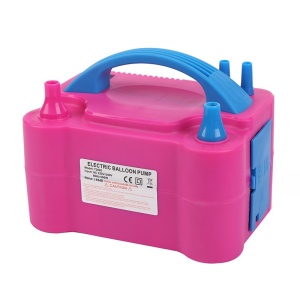 Pompa Electrica Pentru Umflat Baloane, 600 W, Roz cu albastru, - Img 7