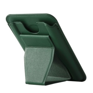Portofel Flippy MagSafe pentru carduri cu suport integrat, Verde - Img 3