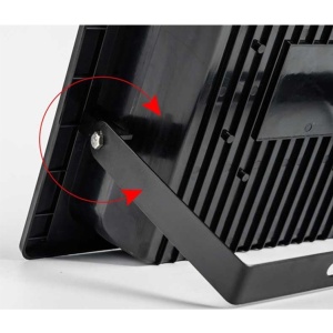 Proiector LED/Lampa solara de exterior Flippy, 20 cm x 25 cm, Rezistent la Apa IP67, cu Panou Solar, 220 LED SMD, 100W, Senzor de lumina, Timer, cu Telecomanda, 2 moduri de iluminat, kit montaj inclus, Lumina Rece - Img 10