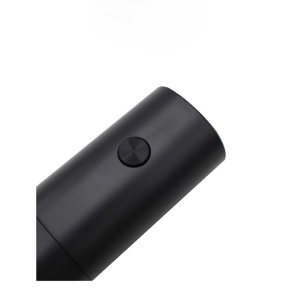 Rasnita Electrica pentru Cafea si Condimente, Flippy, Cutit de Macinare din Otel Inoxidabil, Incarcare cu Baterii, Optiuni Diferite de Macinare, Usor de Manevrat, 18x5.5cm, Negru - Img 5