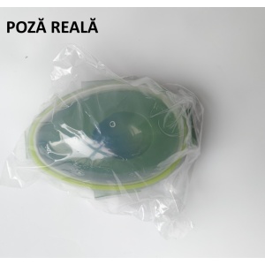 Recipient de Depozitare Avocado, Flippy, Etans, pentru Frigider, din Plastic, Mentinere Proaspata, 15.3x11x8 cm, Verde - Img 12