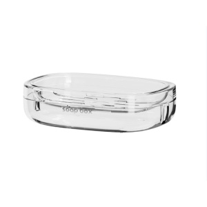 Savoniera, Flippy, Pentru Blat, PET, Scurgere Optima, Argintiu Transparent - Img 1