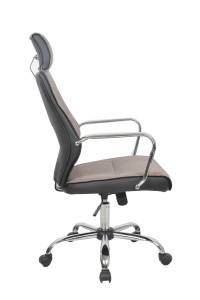Scaun de birou directorial US65, mocha, 57x68x114-124 cm - Img 2