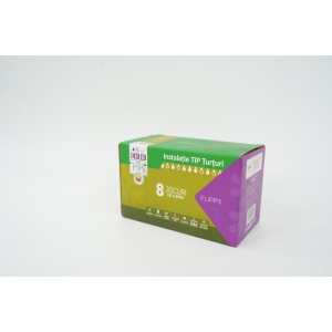 Sectiune Instalatie de Craciun Flippy® Tip Franjuri, 8 jocuri de lumini 5 m, 143 LED-uri, Interconectabila, Fir Transparent, Multicolor, Atentie! nu contine alimentator - Img 3