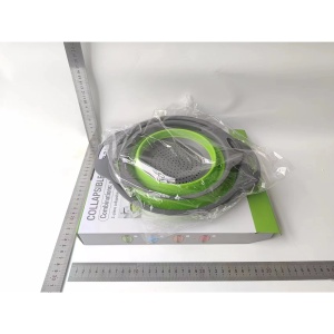 Set 2 strecuratori pliabile din silicon alimentar Flippy, cu manere, fund antiaderent si antialunecare, rotunda, doua dimensiuni, usor de depozitat, compatibil cu masina de spalat vase, verde - Img 10