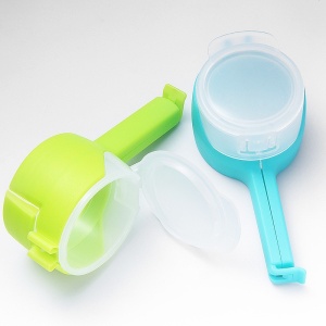 Set 4 cleme cu capac Flippy, pentru sigilare pungi alimente, material ABS, multicolor - Img 8
