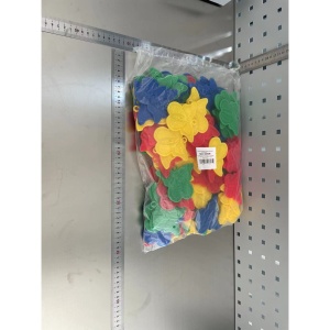 Set 4 Greutati pentru Baloanele cu Heliu, Flippy, 30 grame, Plastic, Forma Fluture, Multicolor - Img 2