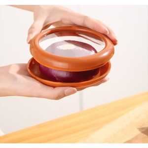 Set 4 Recipiente pentru Pastrarea Proaspata a Legumelor, Flippy, Cutii Portabile Sigilate Anti-oxidare, 4 Forme Diferite pentru Legume sau Fructe, Culori diferite - Img 9