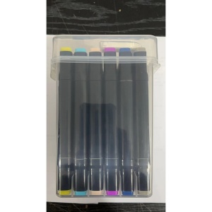 Set 48 Markere cu Alcool Twin Touch, Cutie Plastic Inclusa, Flippy, Multicolor - Img 9