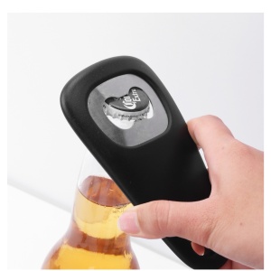 Set 6 in 1 mini ustensile bucatarie Flippy, taietor pizza, cutit, curatator, razatoare, desfacator, presa usturoi, manere din ABS, lame ascutite din otel inoxidabil, 7.1 x 12.9 x 4.8 cm, negru - Img 6