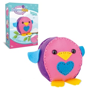 Set creatie perna pentru copii Model 2, Dream Kids, Pasare - Img 5