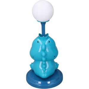 Set de Baseball 5 Piese pentru Copii, Flippy, Jucarie Dinosaur Press, 14x23 cm, Verde/Albastru - Img 3