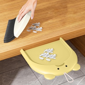 Set Matura si Faras, Flippy, Pentru Birou, din PP, Model Ursulet, 23.5 x 18 cm, Galben - Img 5