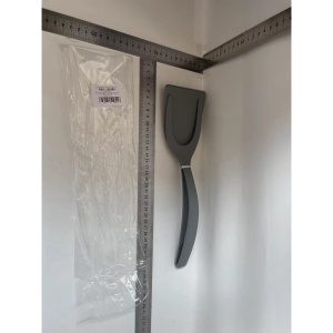 Spatula Multifunctionala tip Cleste, Flippy, Silicon, pentru Alimente, Carne, Paine, Gri - Img 2